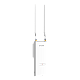 Access Point DualBand WiFi, 2.4/5GHz, max. 867 Mbps, 0.2 Km, PoE IN - IP-COM iUAP-AC-M