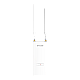 Access Point DualBand WiFi, 2.4/5GHz, max. 867 Mbps, 0.2 Km, PoE IN - IP-COM iUAP-AC-M