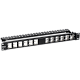 Patch Panel ecranat 24 porturi blank keystone inclinate 1U - TRENDnet TC-KP24SA Patch Panel ecranat 24 porturi blank keystone inclinate 1U - TRENDnet TC-KP24SA