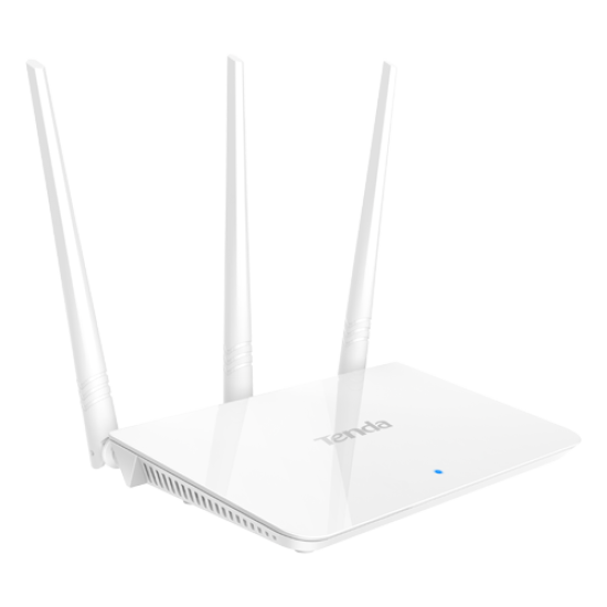 Router Wi-Fi 4, 2.4Ghz - 300Mbps, 3x5dBi, 4x 10/100 Mbps - TENDA TND-F3-V30