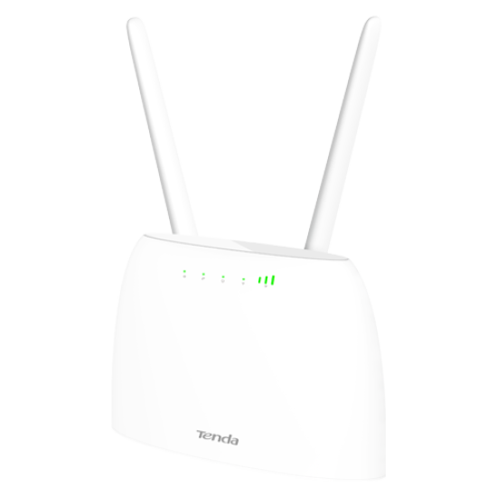 TND-4G06C | TENDA | Router LTE 4G Wireless 2 x 10/100 Mbps, SIM, 802.11 b/g/n 2.4Ghz, 300Mbps - TENDA TND-4G06C Router LTE 4G Wireless 2 x 10/100 Mbps, SIM, 802.11 b/g/n 2.4Ghz, 300Mbps - TENDA TND-4G06C