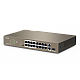 TND-TEF1118P-16-150W-V30 | TENDA | Switch 16 porturi PoE 10/100 Mbps, 2 port RJ45 Gigabit, 1 port SFP Gigabit - TENDA TND-TEF1118P-16-150W-V30 Switch 16 porturi PoE 10/100 Mbps, 2 port RJ45 Gigabit, 1 port SFP Gigabit - TENDA TND-TEF1118P-16-150W-V30