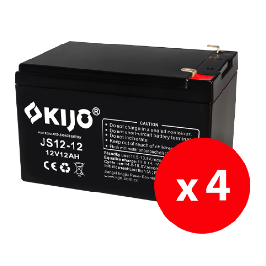 JS12-12-BAX | KIJO | Cutie 4 acumulatori JS12-12 - KIJO JS12-12-BAX Cutie 4 acumulatori JS12-12 - KIJO JS12-12-BAX