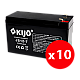JS12-7-BAX | KIJO | Cutie 10 acumulatori JS12-7 - KIJO JS12-7-BAX Cutie 10 acumulatori JS12-7 - KIJO JS12-7-BAX