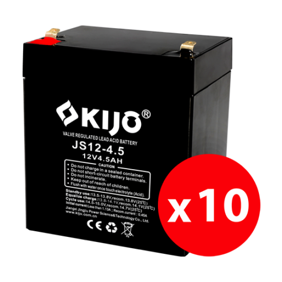 JS12-4.5-BAX | KIJO | Cutie 10 acumulatori JS12-4.5 - KIJO JS12-4.5-BAX Cutie 10 acumulatori JS12-4.5 - KIJO JS12-4.5-BAX