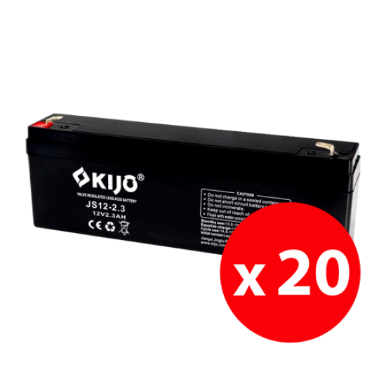 JS12-2.3-BAX | KIJO | Cutie 20 acumulatori JS12-2.3 - KIJO JS12-2.3-BAX Cutie 20 acumulatori JS12-2.3 - KIJO JS12-2.3-BAX