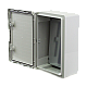 PP3004 | Plastim | Cutie distributie IP65 din ABS gri, usa mata, placa metalica, 300x400x170 mm PP3004 Cutie distributie IP65 din ABS gri, usa mata, placa metalica, 300x400x170 mm PP3004