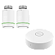 CS-T55-A3-A(kit) | EZVIZ | Kit Home Gateway Smart Home + 2 x Termostat inteligent, comunicare wireless ZigBee, EZVIZ CS-T55-A3-A(kit) Kit Home Gateway Smart Home + 2 x Termostat inteligent, comunicare wireless ZigBee, EZVIZ CS-T55-A3-A(kit)