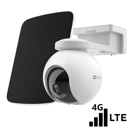 CS-EB8-4G-2K-PS(kit) | EZVIZ | Camera IP Pan&Tilt conectivitate 4G, baterie 10.400 mAh, rezolutie 2K, Audio bidirectional, GPS, SDcard, Panou Solar - EZVIZ CS-EB8-4G-2K-PS(kit) Camera IP Pan&Tilt conectivitate 4G, baterie 10.400 mAh, rezolutie 2K, Audio bidirectional, GPS, SDcard, Panou Solar - EZVIZ CS-EB8-4G-2K-PS(kit)