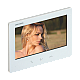 Monitor videointerfon 2 fire TCP/IP, Wi-Fi, Touch Screen TFT 7 inch, DIP Switch - HIKVISION DS-KH7300EY-WTE2-White