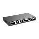 Switch 8 porturi PoE+, 2 porturi GE, 1 port SFP, Gigabit, Cloud Management - Ruijie RG-ES210GS-P