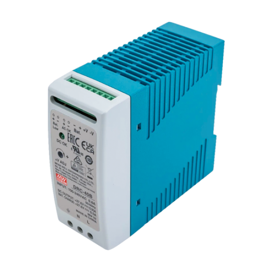 DRC-40B | MeanWell | Sursa de alimentare in comutatie, 27.6V / 0.95A + 0.5A, sina DIN, backup - MEAN WELL DRC-40B Sursa de alimentare in comutatie, 27.6V / 0.95A + 0.5A, sina DIN, backup - MEAN WELL DRC-40B