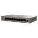 Switch 8 porturi Gigabit PoE, 1 x RJ45 Gigabit Uplink, 1 x SFP Gigabit Uplink - IP-COM G1110PF-8-102W