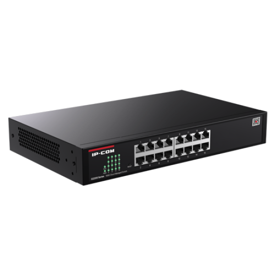 G2216D | IP-COM | Switch 16 x RJ45 Gigabit, Cloud Management - IP-COM G2216D Switch 16 x RJ45 Gigabit, Cloud Management - IP-COM G2216D