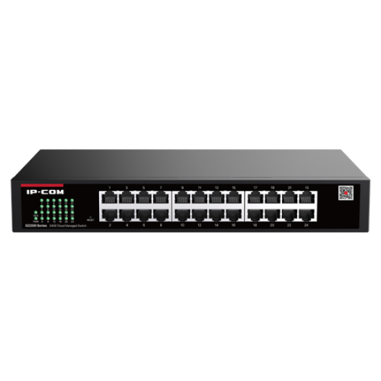 G2224D | IP-COM | Switch 24 x RJ45 Gigabit, Cloud Management - IP-COM G2224D Switch 24 x RJ45 Gigabit, Cloud Management - IP-COM G2224D
