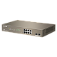 G3310F | IP-COM | Switch 8 x RJ45 Gigabit, 2 x SFP Gigabit Uplink, Cloud Management - IP-COM G3310F Switch 8 x RJ45 Gigabit, 2 x SFP Gigabit Uplink, Cloud Management - IP-COM G3310F