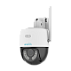 Camera IP PT WiFi, rezolutie 3MP, lentila 4mm, IR 30m, WL 10m, Audio bidirectional - Uniarch Uho-P1A-M3F4D