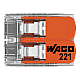 221-612 | WAGO | Conector derivatie 2 fire, max. 6 mm² (50 buc.) - WAGO 221-612 Conector derivatie 2 fire, max. 6 mm² (50 buc.) - WAGO 221-612