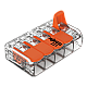 221-615 | WAGO | Conector derivatie 5 fire, max. 6 mm² (15 buc.) - WAGO 221-615 Conector derivatie 5 fire, max. 6 mm² (15 buc.) - WAGO 221-615