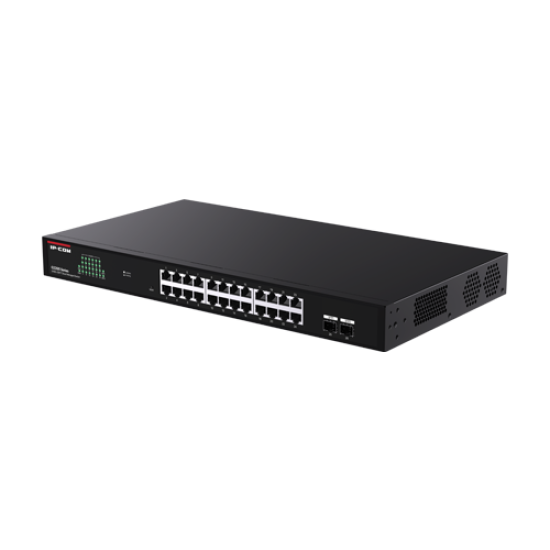 G2226F | IP-COM | Switch 24 porturi RJ45 Gigabit, 2 porturi SFP Gigabit, Cloud Management - IP-COM G2226F Switch 24 porturi RJ45 Gigabit, 2 porturi SFP Gigabit, Cloud Management - IP-COM G2226F