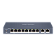 DS-3E1310HP-EI | HIKVISION | Switch 8 porturi 100 Mbps, PoE at/bf/bt, Smart Management - HIKVISION DS-3E1310HP-EI Switch 8 porturi 100 Mbps, PoE at/bf/bt, Smart Management - HIKVISION DS-3E1310HP-EI