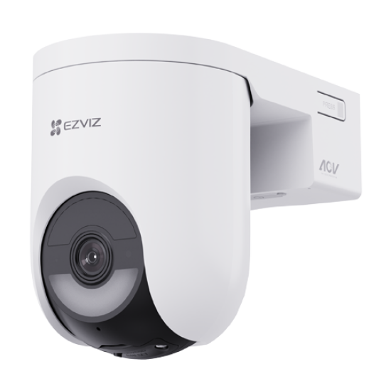 Camera IP Wi-Fi6 PT + panou solar 5W, 4MP, baterie 5.200 mAh, Audio bidirectional, Alarma - EZVIZ CS-HB8c-SP(4MP)