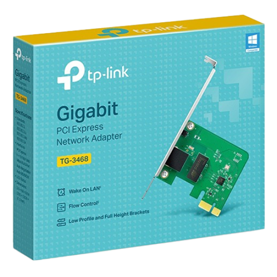 TG-3468 | TP-LINK | Adaptor retea Gigabit PCI Express TP-Link TG-3468 TG-3468 Adaptor retea Gigabit PCI Express TP-Link TG-3468 TG-3468