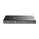 SG3452P | TP-LINK | Switch 48 porturi PoE RJ45 Gigabit, 4 x SFP Gigabit, L2 Management, 1U - TP-Link Omada SG3452P Switch 48 porturi PoE RJ45 Gigabit, 4 x SFP Gigabit, L2 Management, 1U - TP-Link Omada SG3452P