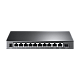 TL-SL1311MP | TP-LINK | Switch 8 x RJ45 10/100 Mbps PoE, 2 x RJ45 1G, 1 x SFP 1G, Buget PoE 124W, Unmanaged - TP-Link TL-SL1311MP Switch 8 x RJ45 10/100 Mbps PoE, 2 x RJ45 1G, 1 x SFP 1G, Buget PoE 124W, Unmanaged - TP-Link TL-SL1311MP