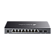 SG2210P | TP-LINK | Switch 8 porturi RJ45 Gigabit PoE, 2 x SFP Gigabit, Buget PoE 61W, Management - TP-Link Omada SG2210P Switch 8 porturi RJ45 Gigabit PoE, 2 x SFP Gigabit, Buget PoE 61W, Management - TP-Link Omada SG2210P