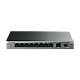 LS1210GP | TP-LINK | Switch LiteWave, 8 x RJ45 1G PoE, 1 x SFP 1G, 1 x RJ45 1G, Buget PoE 61W, Unmanaged - TP-Link LS1210GP Switch LiteWave, 8 x RJ45 1G PoE, 1 x SFP 1G, 1 x RJ45 1G, Buget PoE 61W, Unmanaged - TP-Link LS1210GP
