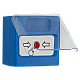 Buton manual oprire de urgenta/temporar, de interior, capac protectie, compatibil cu IVY - TELETEK SensoMAG-MHB50