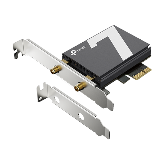ArcherTBE550E | TP-LINK | Adaptor PCI-E Bluetooth 5.4, Wi-Fi 7, BE9300 Tri-Band, 2 x Antene High-Performance - TP-Link ArcherTBE550E Adaptor PCI-E Bluetooth 5.4, Wi-Fi 7, BE9300 Tri-Band, 2 x Antene High-Performance - TP-Link ArcherTBE550E
