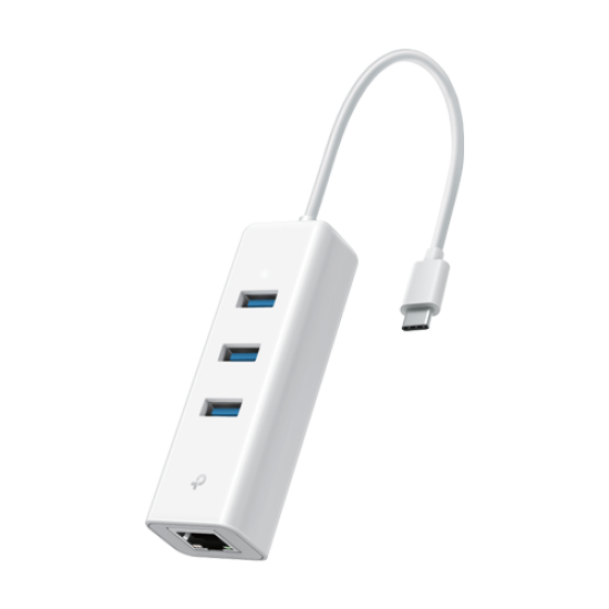 UE330C | TP-LINK | Adaptor USB Type-C la RJ45 Gigabit, 3 x USB 3.0 - TP-Link UE330C Adaptor USB Type-C la RJ45 Gigabit, 3 x USB 3.0 - TP-Link UE330C