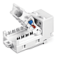 TC-K25C6 | TRENDnet | Mufa RJ-45 UTP Cat.6 tool-less - TRENDnet TC-K25C6 Mufa RJ-45 UTP Cat.6 tool-less - TRENDnet TC-K25C6