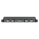 Patch Panel 1U, FTP cat6A, 24 porturi RJ45 - ASYTECH Networking ASY-PP-FTP6A-24