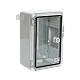 PP3011 | Plastim | Cutie distributie IP65 din ABS gri, usa transparenta, placa metalica, 200x300x130 mm PP3011 Cutie distributie IP65 din ABS gri, usa transparenta, placa metalica, 200x300x130 mm PP3011