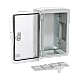 PP3011 | Plastim | Cutie distributie IP65 din ABS gri, usa transparenta, placa metalica, 200x300x130 mm PP3011 Cutie distributie IP65 din ABS gri, usa transparenta, placa metalica, 200x300x130 mm PP3011