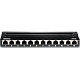 Patch Panel 12 porturi RJ45 UTP, Cat6a, Ecranat, 0.5U - TRENDnet TC-P12C6AS Patch Panel 12 porturi RJ45 UTP, Cat6a, Ecranat, 0.5U - TRENDnet TC-P12C6AS