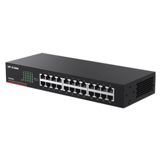 G1024D | IP-COM | Switch 24 porturi Gigabit, 1U - IP-COM G1024D Switch 24 porturi Gigabit, 1U - IP-COM G1024D