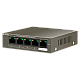 Switch 4 porturi Gigabit PoE, 1 port RJ45 Gigabit - IP-COM G1105P-4-63W