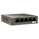 Switch 4 porturi Gigabit PoE, 1 port RJ45 Gigabit - IP-COM G1105P-4-63W