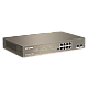 G1110P-8-150W | IP-COM | Switch 8 porturi PoE+ Gigabit, 2 porturi SFP Gigabit, 130W, 1U - IP-COM G1110P-8-150W Switch 8 porturi PoE+ Gigabit, 2 porturi SFP Gigabit, 130W, 1U - IP-COM G1110P-8-150W