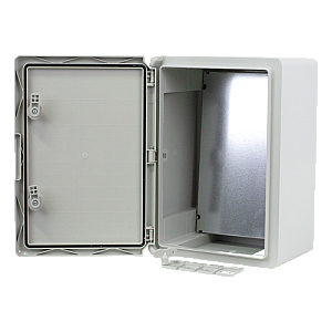 Cutie distributie IP65 din ABS gri, usa mata, placa metalica, 300x400x220 mm PP3005 Cutie distributie IP65 din ABS gri, usa mata, placa metalica, 300x400x220 mm PP3005