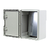 Plastim PP3005 – Cutie distributie IP65 din ABS gri, usa mata, placa metalica, 300x400x220 mm PP3005 Cutie distributie IP65 din ABS gri, usa mata, placa metalica, 300x400x220 mm PP3005 – Plastim PP3005