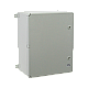 Cutie distributie IP65 din ABS gri, usa mata, placa metalica, 400x500x240 mm PP3007 – Plastim PP3007