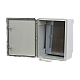 Cutie distributie IP65 din ABS gri, usa mata, placa metalica, 400x500x240 mm PP3007 – Plastim PP3007