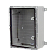PP3014 | Plastim | Cutie distributie IP65 din ABS gri, usa transparenta, placa metalica, 300x400x170 mm PP3014 Cutie distributie IP65 din ABS gri, usa transparenta, placa metalica, 300x400x170 mm PP3014