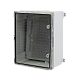 PP3017 | Plastim | Cutie distributie IP65 din ABS gri, usa transparenta, placa metalica, 400x500x240 mm PP3017 Cutie distributie IP65 din ABS gri, usa transparenta, placa metalica, 400x500x240 mm PP3017