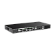Switch 24 porturi PoE, 2 porturi GE, 2 porturi SFP, Gigabit, Cloud Management - Ruijie RG-ES228GS-P